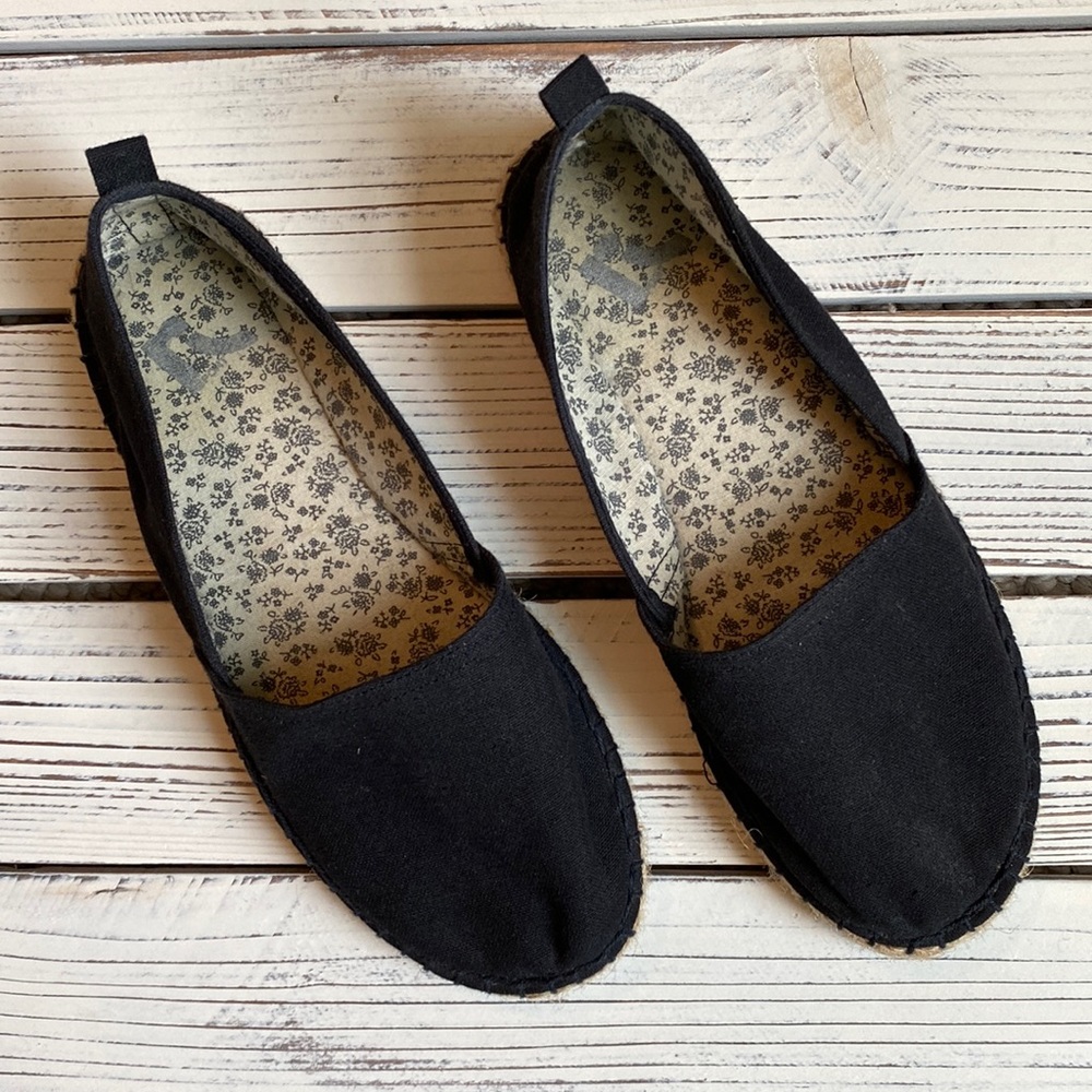 Report Black Espadrilles